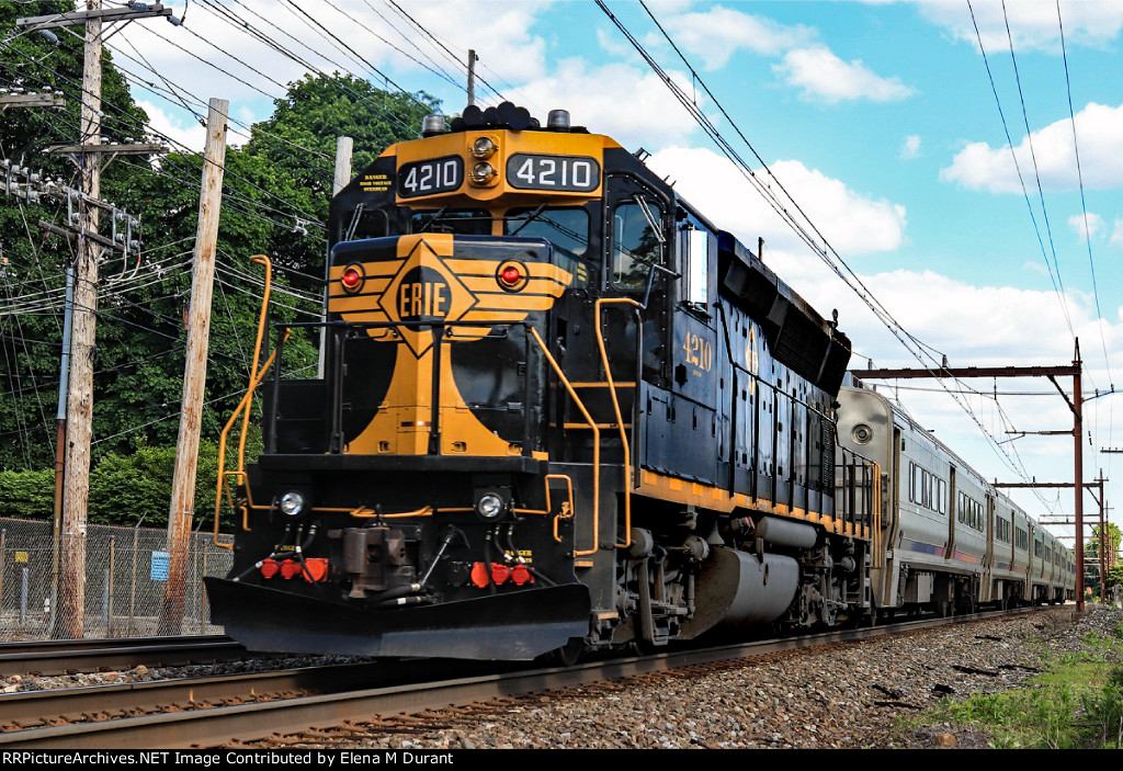 NJT 4210 on train 660